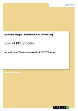 Role of FDI in India