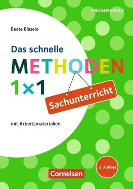 Fachmethoden Grundschule: Das schnelle Methoden 1x1 Sachunterricht