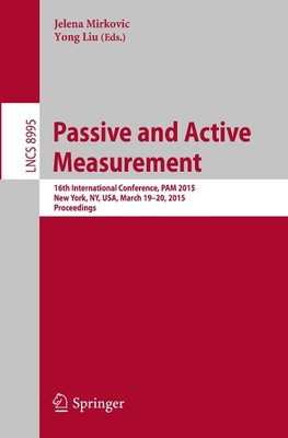 Passive and Active Measurement