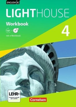 English G LIGHTHOUSE 4: 8. Schuljahr. Workbook mit e-Workbook und Audios online