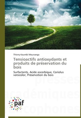 Tensioactifs antioxydants et produits de préservation du bois