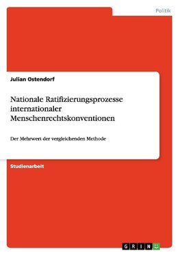 Nationale Ratifizierungsprozesse internationaler Menschenrechtskonventionen