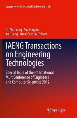 IAENG Transactions on Engineering Technologies