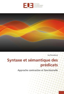 Syntaxe et sémantique des prédicats