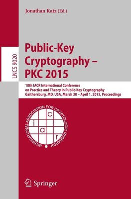 Public-Key Cryptography -- PKC 2015