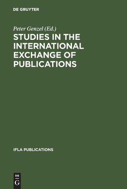 Studies in the international exchange of publications