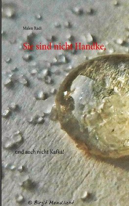 Sie sind nicht Handke,