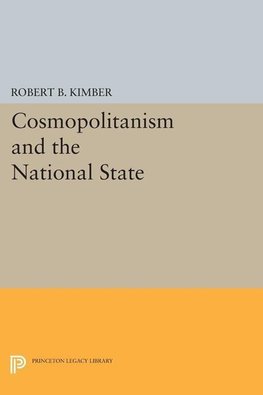 Cosmopolitanism and the National State