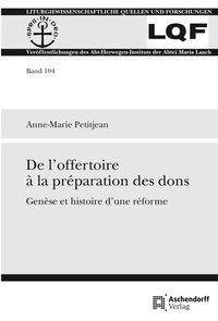 De l'offertoire à la préparation des dons