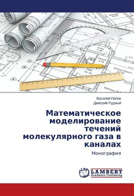 Matematicheskoe modelirovanie techenij molekulyarnogo gaza v kanalah