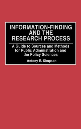 Information-Finding and the Research Process