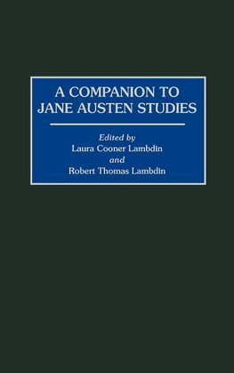 A Companion to Jane Austen Studies