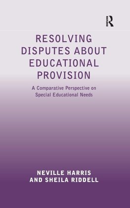 Resolving Disputes about Educational Provision