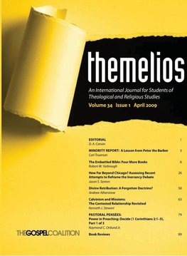 Themelios, Volume 34, Issue 1