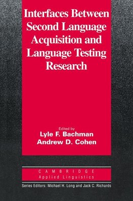 Interfaces Between Second Language Acquisition and Language Testing Research