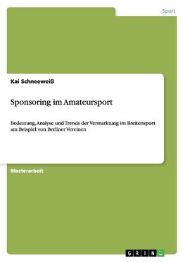 Sponsoring im Amateursport