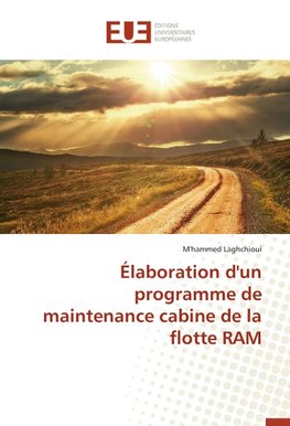 Élaboration d'un programme de maintenance cabine de la flotte RAM