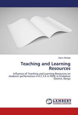 Teaching and Learning Resources