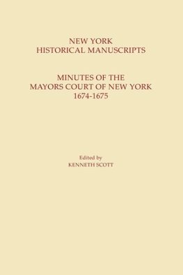 New York Historical Manuscripts