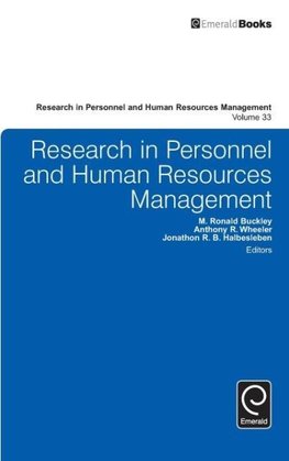 Research in Personnel and Human Resources Management