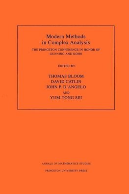 Modern Methods in Complex Analysis (AM-137), Volume 137