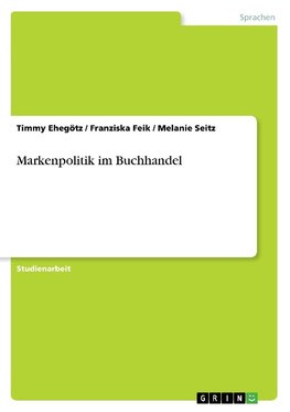 Markenpolitik im Buchhandel