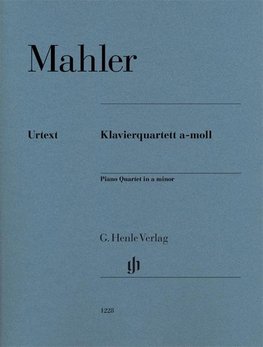 Klavierquartett a-moll. Partitur und Stimmen