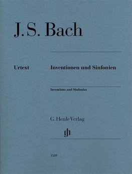 Inventionen und Sinfonien für Klavier zu zwei Händen. Urtextausgabe ohne Fingersatz