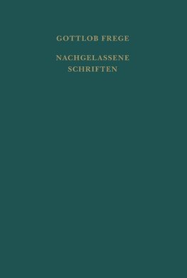 Nachgelassene Schriften und Wissenschaftlicher Briefwechsel