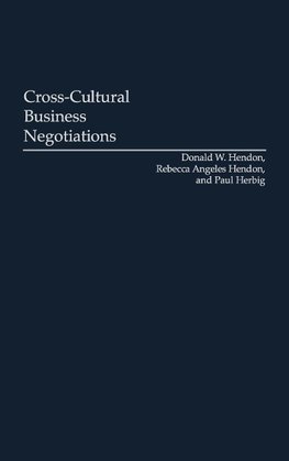 Cross-Cultural Business Negotiations