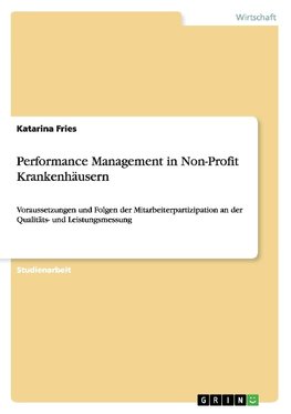 Performance Management in Non-Profit Krankenhäusern