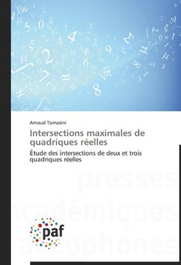 Intersections maximales de quadriques réelles