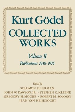 G¿del, K: Kurt G¿del: Collected Works: Volume II