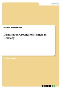 Dismissal on Grounds of Sickness in Germany