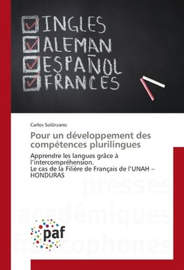 Pour un développement des compétences plurilingues