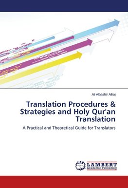 Translation Procedures & Strategies and Holy Qur'an Translation