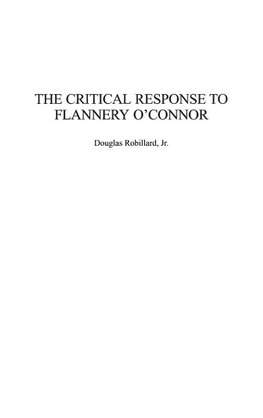 The Critical Response to Flannery O'Connor