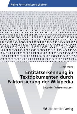 Entitätserkennung in Textdokumenten durch Faktorisierung der Wikipedia