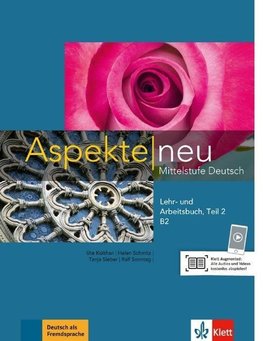 Aspekte neu B2. Lehr- und Arbeitsbuch mit Audio-CD. Teil 2