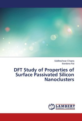 DFT Study of Properties of Surface Passivated Silicon Nanoclusters