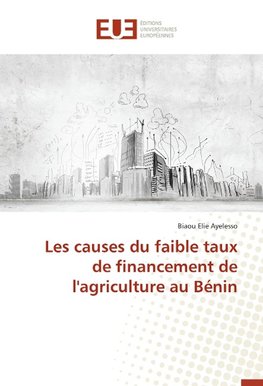 Les causes du faible taux de financement de l'agriculture au Bénin