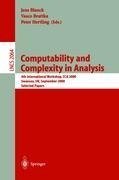 Computability and Complexity in Analysis