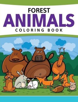 Forest Animals Coloring Book