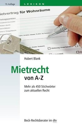 Mietrecht von A - Z