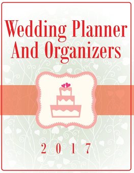 Wedding Planner And Organizers 2017