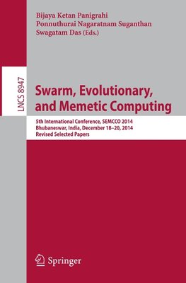 Swarm, Evolutionary, and Memetic Computing