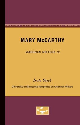 Mary McCarthy - American Writers 72