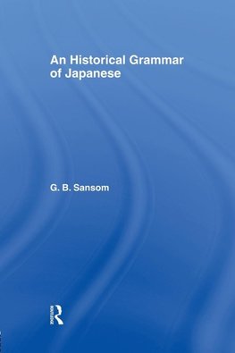 Historical Grammar of Japanese