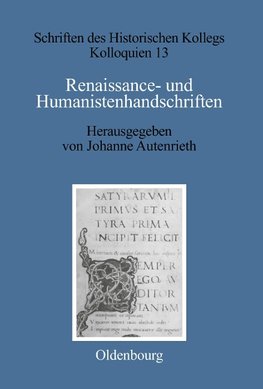 Renaissance- und Humanistenhandschriften