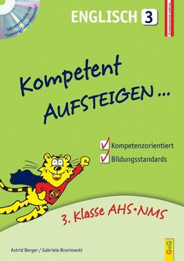 Kompetent Aufsteigen Englisch 3 mit Hörverständnis-CD